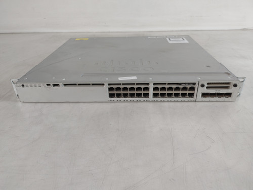 Cisco Catalyst WS-C3850-24P-S 24x 1GbE 4x 1Gb SFP Managed PoE+ Switch