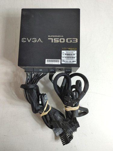 EVGA Supernova 750 G3 750 W 24 Pin ATX Desktop Power Supply 220-G3-0750