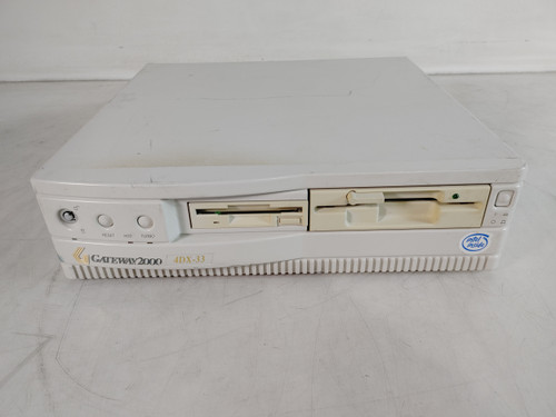 Vintage Gateway 2000 4DX-33 Intel i486 DX 33 MHz 8 MB SIMM Desktop