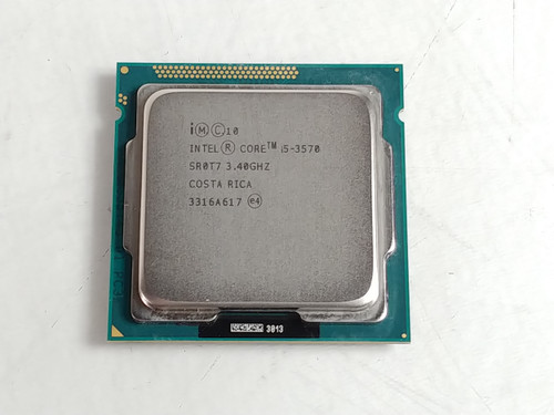 Intel Core i5-3570 3.4 GHz LGA 1155 5 GT/s Desktop CPU Processor SR0T7