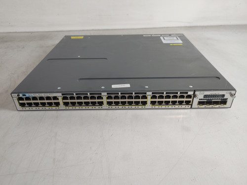 Cisco Catalyst WS-C3750X-48T-S 48x 1GbE 4x 10G SFP+ Managed Switch