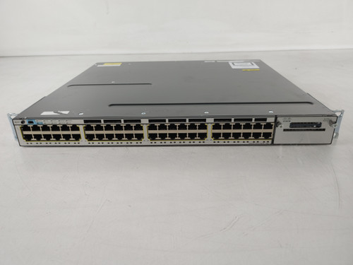 Cisco Catalyst 3750-X WS-C3750X-48P-L 48-Port Gigabit Ethernet Managed PoE+ Switch