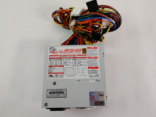 Nipron HPCSF-400P 400W 24 Pin SFX Desktop Power Supply HPCSF-400P-X2S