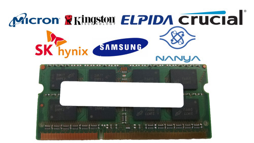 Lot of 2 4 GB DDR3L-1333 PC3L-10600S 2Rx8 DDR3L SDRAM Laptop Memory