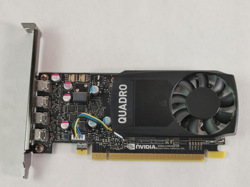 Lot of 5 NVIDIA Quadro P620 2 GB GDDR5 PCI Express 3.0 x16 Desktop Video Card