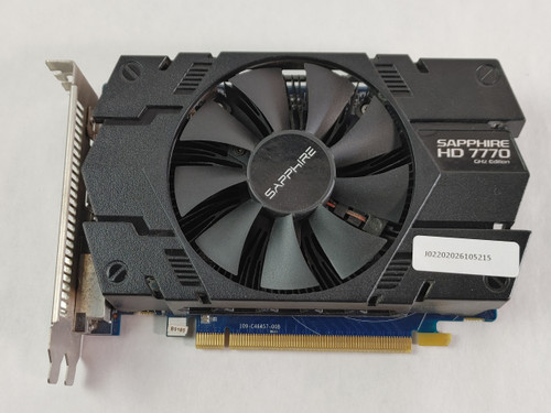 Sapphire ATI Radeon HD 7770 1 GB GDDR5 PCI Express x16 3.0 Desktop Video Card