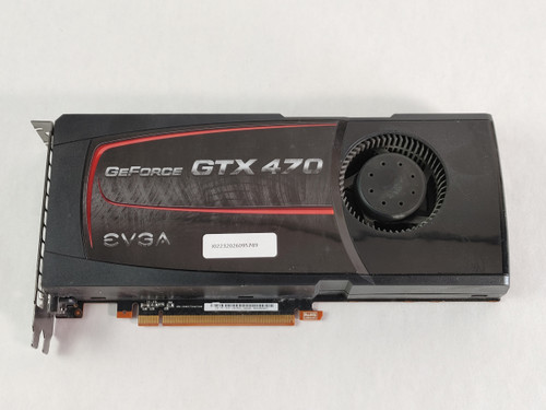 EVGA Nvidia GeForce GTX 470 1.25GB GDDR5 PCI Express x16 2.0 Desktop Video Card