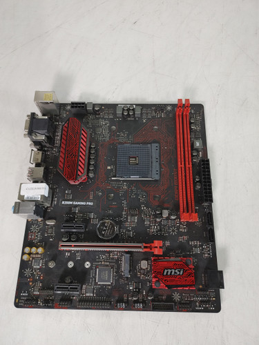 MSI B350M Gaming Pro AMD Socket AM4 DDR4 SDRAM Desktop Motherboard