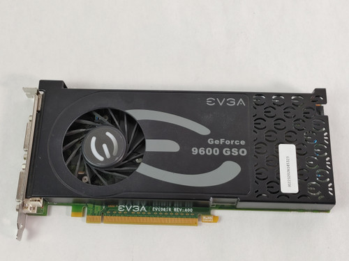 EVGA NVIDIA GeForce 9600 GSO 512 MB GDDR3 PCI Express 2.0 x16 Video Card