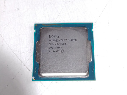 Intel SR14A Core i5-4670K  LGA 1150/Socket H3 3.4GHz Desktop CPU