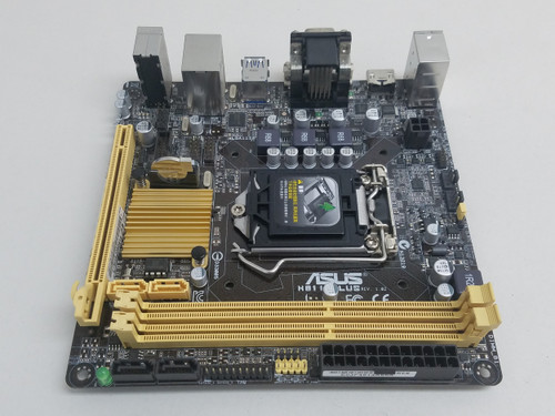 Asus H81I-PLUS LGA 1150 DDR3 SDRAM Desktop Motherboard