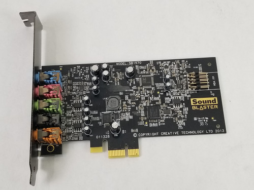 Creative Sound Blaster Audigy FX SB1570 PCI Express x1  Sound Card