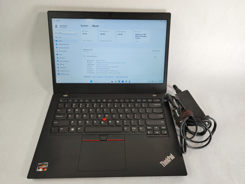 Lenovo ThinkPad L14 Gen 1 Ryzen 3 Pro 4450U 2.50 GHz 8 GB DDR4 256 GB NVMe Windows 11 Pro Laptop A1