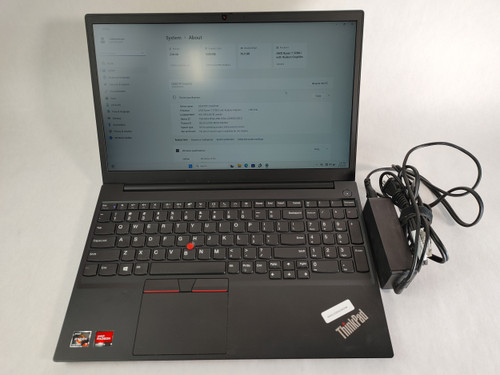Lenovo ThinkPad E15 Gen 3 Ryzen 7 5700U 1.80 GHz 16 GB DDR4 256 GB NVMe Windows 11 Pro Laptop WINACTA2 A2