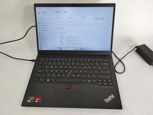 Lenovo ThinkPad E14 Gen 3 Ryzen 7 5700U 1.80 GHz 8 GB DDR4 256 GB NVMe Windows 11 Pro Laptop A1