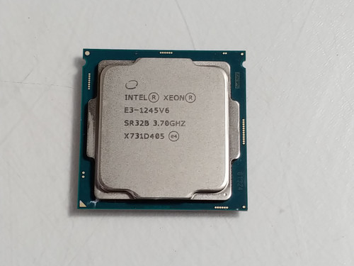 Lot of 2 Intel SR32B Xeon E3-1245 v6 3.7 GHz LGA 1151 Desktop CPU