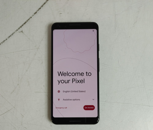 Google Pixel 3 G013A 128 GB Android 12 Verizon Only (Wi-Fi + 4G) For Parts