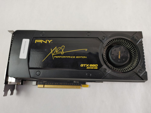 Lot of 2 PNY Nvidia GeForce GTX 660 2 GB GDDR5 PCI Express x16 Desktop Video