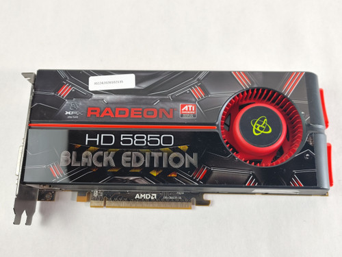 XFX AMD Radeon HD 5850 Black Edition 1 GB GDDR5 PCI Express 2.0 x16 Video Card