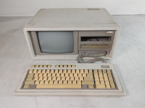 Vintage Compaq Portable II 2650 Intel 80286 8 MHz 2.5 MB RAM - No HDD For Parts