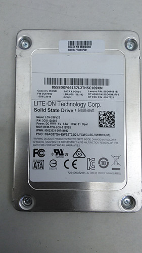 LiteOn ZETA Series LCH-256V2S 256 GB 2.5 in SATA III Solid State Drive