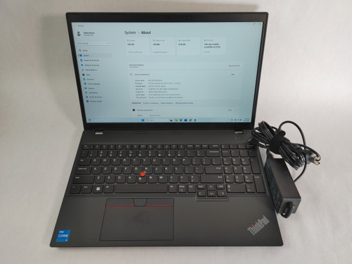 Lenovo ThinkPad L15 Gen 4 Core i3-1315U 1.20 GHz 8 GB DDR4 256 GB NVMe Windows 11 Pro Laptop A1