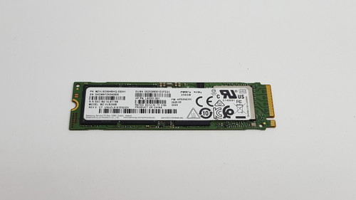 Lot of 2 Samsung MZ-VLB256B PM981a 256 GB NVMe M.2 80mm Solid State Drive