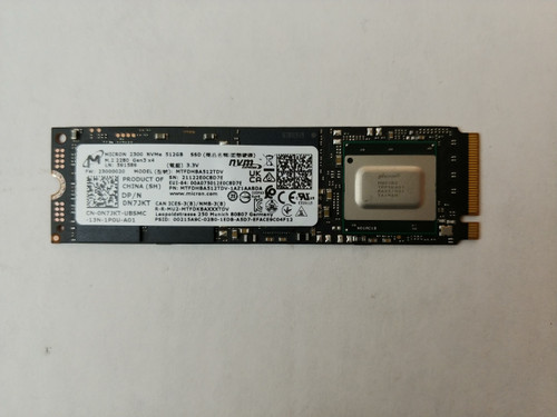 Micron 2300 MTFDHBA512TDV 512 GB NVMe M.2 2280 80mm Solid State Drive