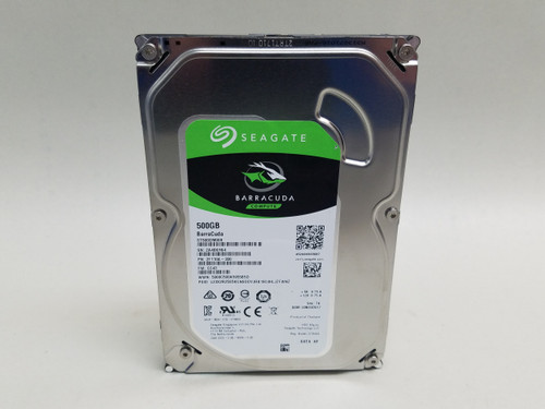 Lot of 2 Seagate ST500DM009 BarraCuda 500 GB 3.5" SATA III Desktop Hard Drive
