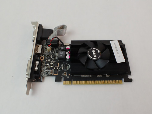 MSI Nvidia GeForce GT 710 2 GB DDR3 PCI Express x16 Desktop Video Card