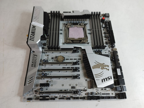 MSI X99A XPOWER GAMING TITANIUM Intel LGA 2011-3 DDR4 Desktop Motherboard