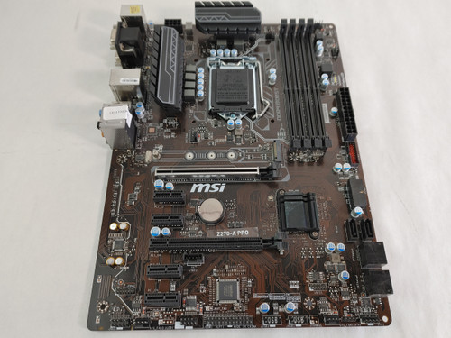 MSI Z270-A PRO Intel LGA 1151 DDR4 Desktop Motherboard