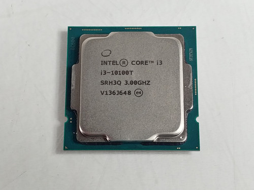 Lot of 2 Intel Core i3-10100T 3.0 GHz Socket 1200 Desktop CPU Processor SRH3Q