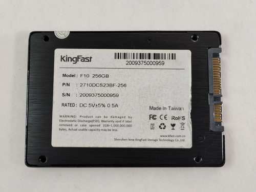 KingFast  F10 2710DCS23BF-256 256 GB SATA III 2.5 in SSD