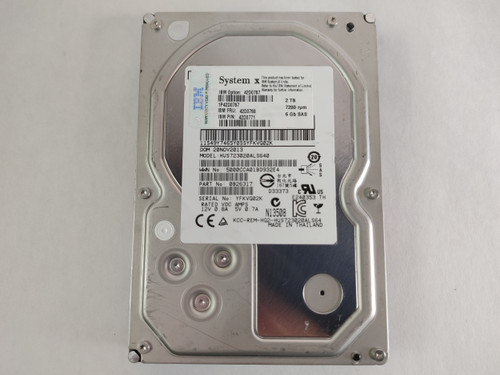 Hitachi IBM HUS723020ALS640 2 TB SAS 2 3.5 in Enterprise Hard Drive