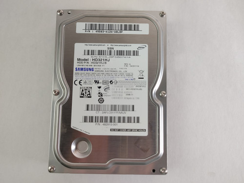Lot of 2 Samsung HD321HJ SpinPoint F1 320 GB 3.5 in SATA II Desktop Hard Drive