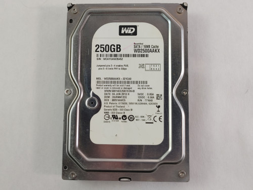 Western Digital Recertified WD2500AAKX 250 GB SATA III 3.5 in Hard Drive