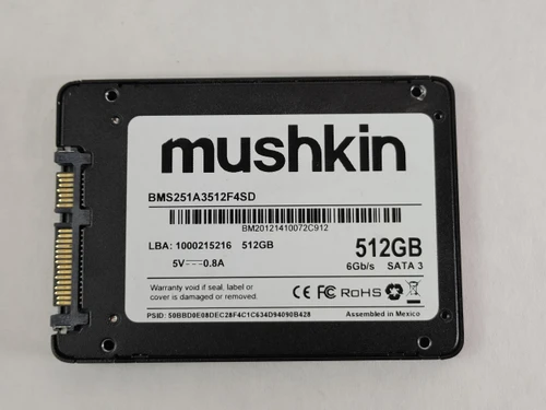 Mushkin BMS251A3512F4SD 512 GB SATA III 2.5 in Solid State Drive