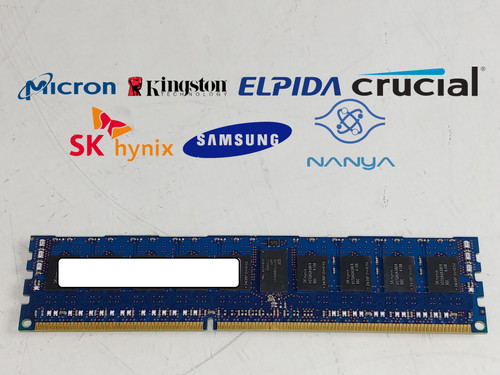 Lot of 2 8 GB DDR3-1866 PC3-14900R 1Rx4 DDR3 SDRAM   1.5V Server Memory