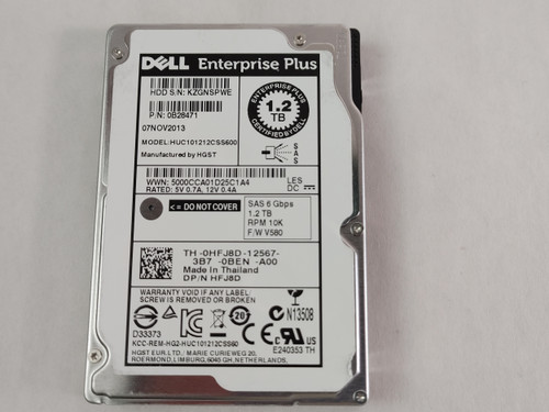 HGST DELLEP, Dell Enterprise Plus HUC101212CSS600 1.2 TB SAS 2 2.5 in Enterprise Drive