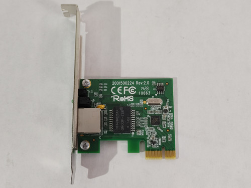 Lot of 2 TP-Link  TG-3468 PCI Express x1 Gigabit Ethernet Network Card