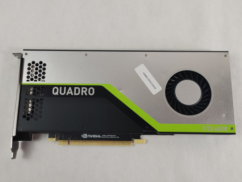 Lot of 2 Nvidia Quadro RTX 4000 8 GB GDDR6 PCI Express 3.0 x16 Video Card