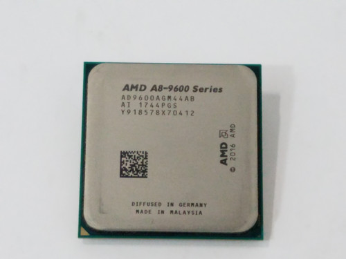 Lot of 2 AMD AD9600AGM44AB A8-9600 3100 MHz Socket AM4 Desktop CPU