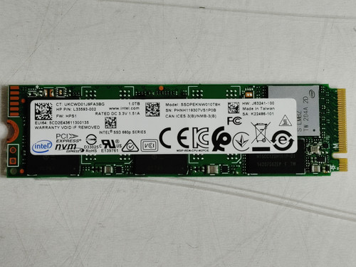SK Hynix 660p SSDPEKNW010T8H 1 TB PCIe 80mm Solid State Drive