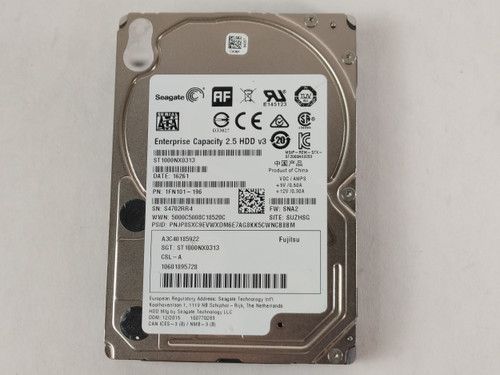 Seagate ST1000NX0313 1 TB 2.5 in SATA III Enterprise Hard Drive