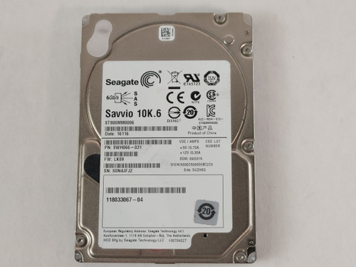 Seagate Cisco ST900MM0006 900 GB SAS 2 2.5 in Enterprise Hard Drive