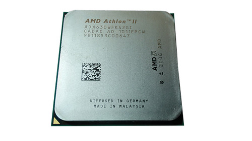 Lot of 2 AMD Athlon II X4 630 2.8GHz Socket AM2+ Desktop CPU - ADX630WFK42GI