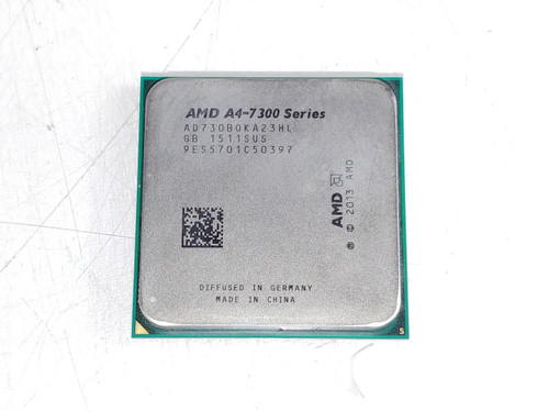 Lot of 5 AMD A4-PRO-7300B 3.80 GHz Socket FM2 Desktop CPU AD730BOKA23HL