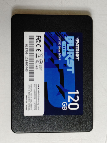 Lot of 2 Patriot Burst Elite PBE120GS25SSDR 120 GB SATA III 2.5 in Solid State Drive