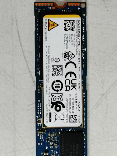 Toshiba KXG80ZNV512G 512 GB NVMe 80mm Solid State Drive